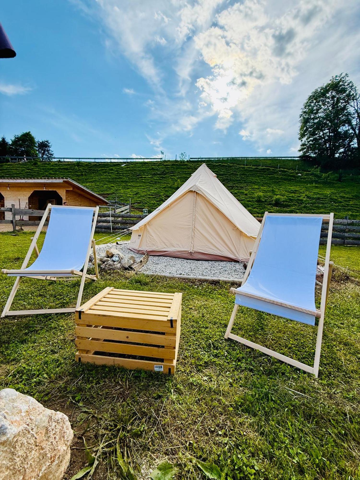 Camp Garden Park-Pitches And Tents Radovljica Zewnętrze zdjęcie